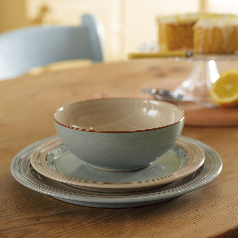 Denby Heritage Pavilion 12 Pc Set, Service for 4, Blue