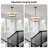 Bazilijus 4 - Light Dimmable Drum Chandelier-128184606