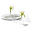 Set Of 4 Siting Pretty Vase Napkin Ring