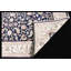 Walton Oriental Area Rug in White/Navy Blue
