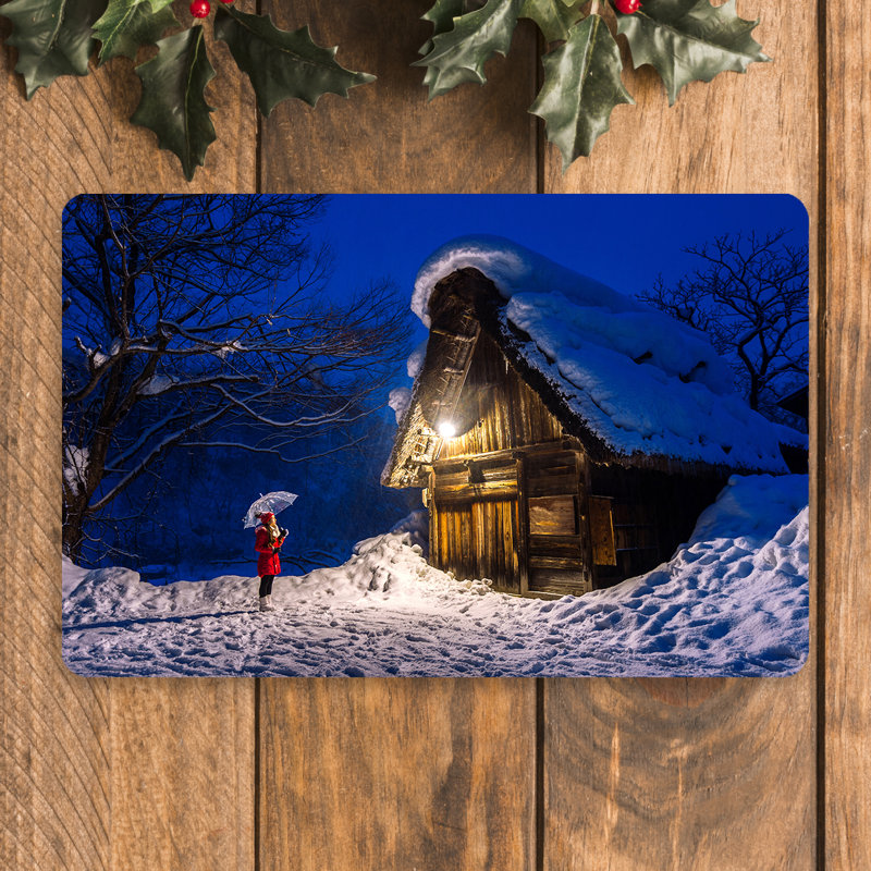 Napperon villes et cartes rectangulaire