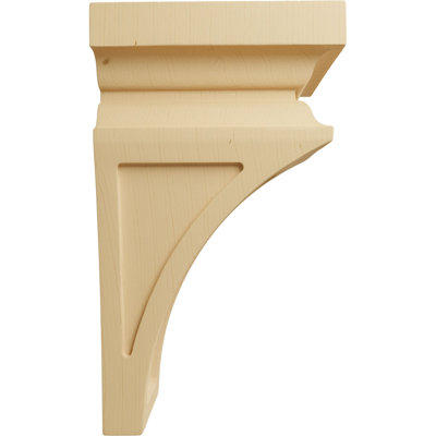 10'' H x 5'' W x 5.75'' D Wood Bracket / Corbel