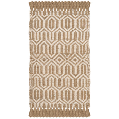 Oakland Fiber Hand Woven Jute Geometric Rug