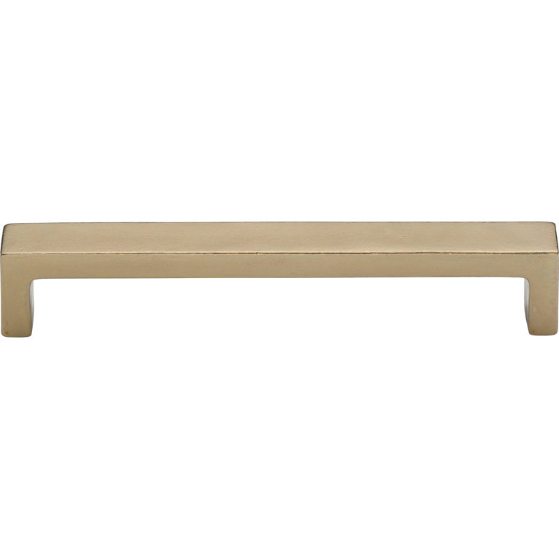 Large poignée d'armoire urbaine, Bronze naturel, 3 3/4"