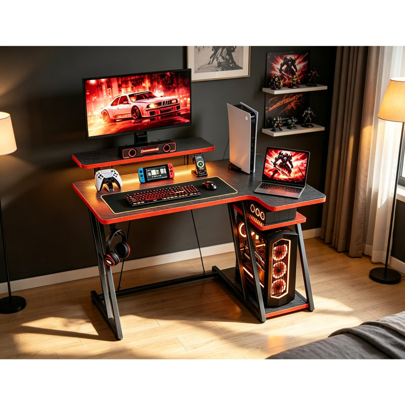 L-Shaped Computer Desk