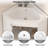 24'' Corner Single Bathroom Vanity Set With Sink Top