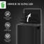 50 Liter Black Stainless Steel Dual Compartment Step Trash and Recycling Bin with Soft Close Lid, Odor Control Holders, and Removable Inner Buckets for Kitchen Waste Separation