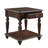 Modern Traditional Style End Table With Drawer And Bottom Shelf Espresso Finish Living Room Furniture 1Pc