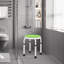 Adjustable 360° Swivel Shower Chair – Safe, Non-slip Aluminum Stool For Elderly & Disabled