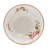 Rabia 45-piece Porcelain Dinnerware Set, embossed floral (service for 8)