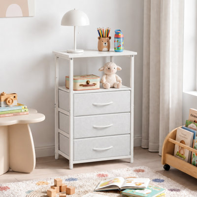 15.7 " W Standard Drawer Nightstand