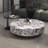 Modern round marble coffee table-110567721