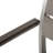 Aynura 6-Person Aluminum Outdoor Dining Set with Rectangular Table – Modern Patio Furniture with Rust-Free Frame, Poly-Resin Slats, Stacking Chairs & Umbrella Hole in Grey-973269600