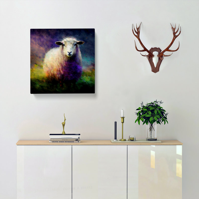 Modern Wall Art - Wrapped Canvas, 50cm H x 50cm W x 3cm D