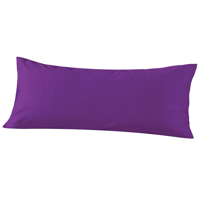 Egyptian-Quality Cotton Body Pillow Cover, 500 Thread Count Cotton Sateen Body Pillowcase with Envelope Closure, 20x54 Inches - NTBAY