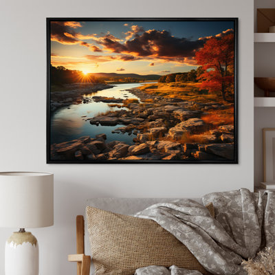 " Yellow Orange Missouri Landscape "