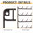 Kaie Wall Organizer with Key Hooks