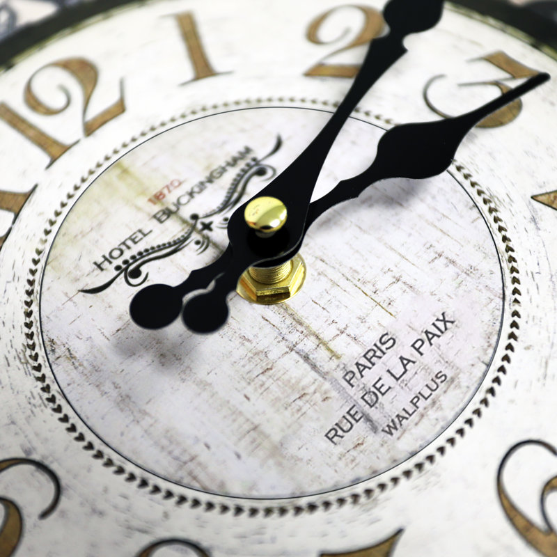 Maner Manufactured Wood Wall Clock