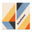 Minimal 20S Bauhaus Geometric IV - Ensemble de 2 peintures-422829950-422829949