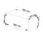 Kuch-Oliwia-Bia 29Cm H x 60Cm W x 30Cm D Particleboard Wall Cabinet