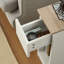 Jayshaun 20cm 1 Drawer Bedside Table-726822414