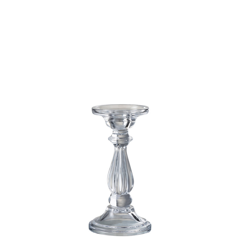 Glass Tabletop Candlestick
