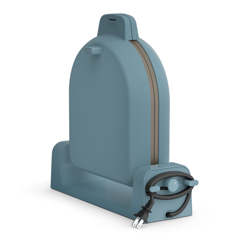 Bella Flip-N-Store Ceramic Waffle Maker, Surf