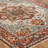 Serapi Heritage Hand-Knotted Wool Medallion Area Rug in Red-310603131-310603133