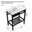 32" X 18.5" Bathroom Ceramic Console Sink With Overflow & Legs