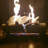 Americangaslogs 18-24 Inch Ventless Fireplace Logs Set with Remote Control, Only Used for Natural Gas,Heats up to (Natural Gas Fireplace Oak, 18Inch)-121373182-121373179