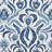 Colwart Damask Shower Curtain 72" × 72" Fabric 
