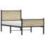 Vidaxl Metal Bed Frame Without Mattress -121601324-124392962