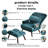 Bentleyville Upholstered Accent Chair with Ottoman-29013424