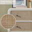 Commode Cevat en rotin à 5 tiroirs, design à profil incurvé et épais-930121171