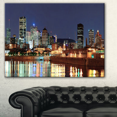 " Bright Montreal At Dusk "