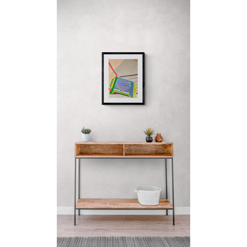 Large Egg Slicer Print by Sue Graef, Black Framed Paper, 21.25" H x 17.25" W