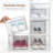 6 Pair Stackable Shoe Storage Box