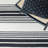 Hanchett Hand Tufted Wool And Cotton With Latex Striped Rug-1309972727