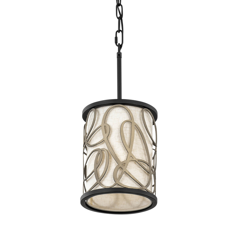 Mini-luminaire suspendu 1 lumière Scribble