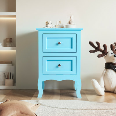 Authement 2 - Drawer End Table Storage Cabinet (Set of 2)