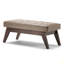 Draper - Mid Century Tufted Ottoman Bench-1177436578