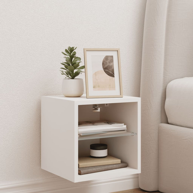 Baukus Unfinished TV Stand for TVs up to 24", White