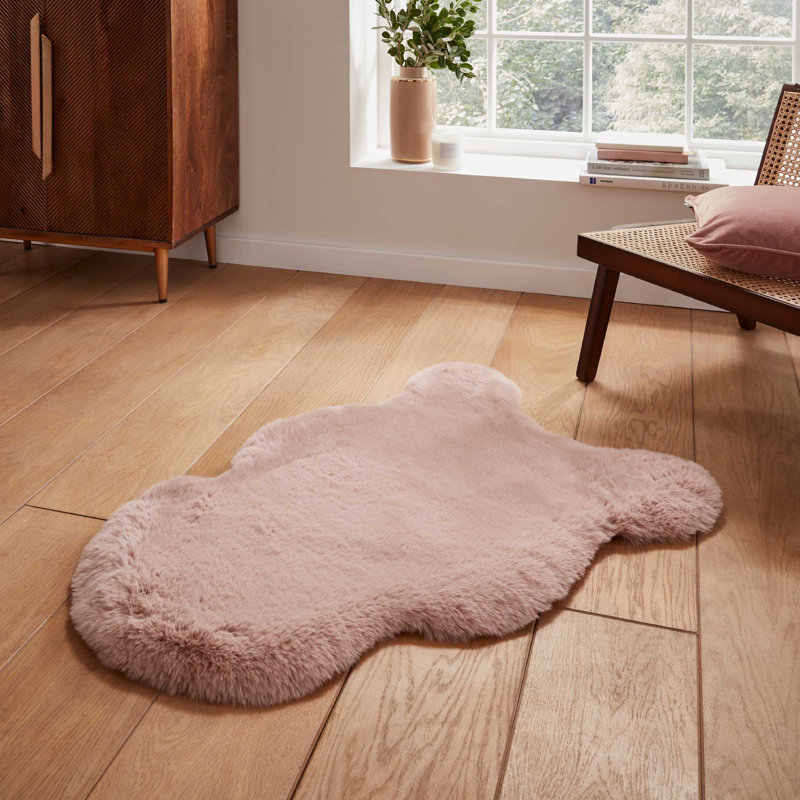 Lehi area rug Table Tufted Sheepskin Sheepskin, Novelty 60 x 90cm