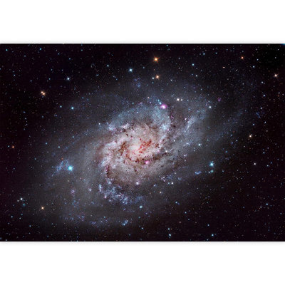 Planet In Outer Space Galaxy Peel & Stick Border