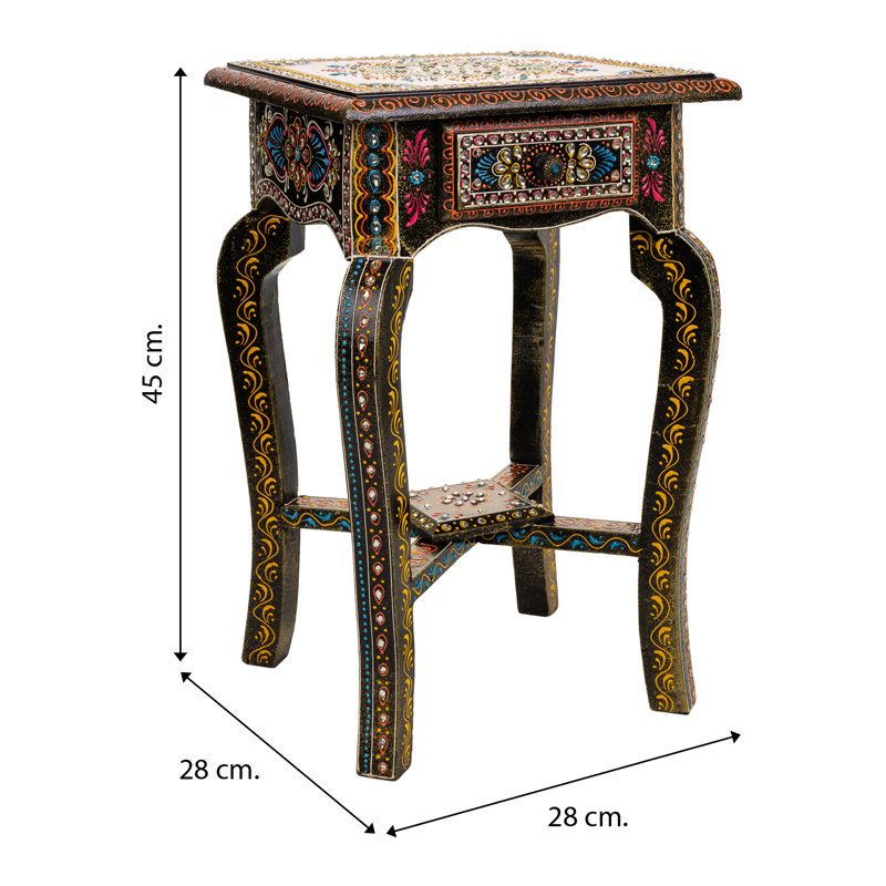 Hector Side Table with Storage