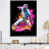 Black Single Picture Framed