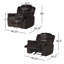 Design classique, tissu moelleux, fauteuil inclinable oscillant-1142438776