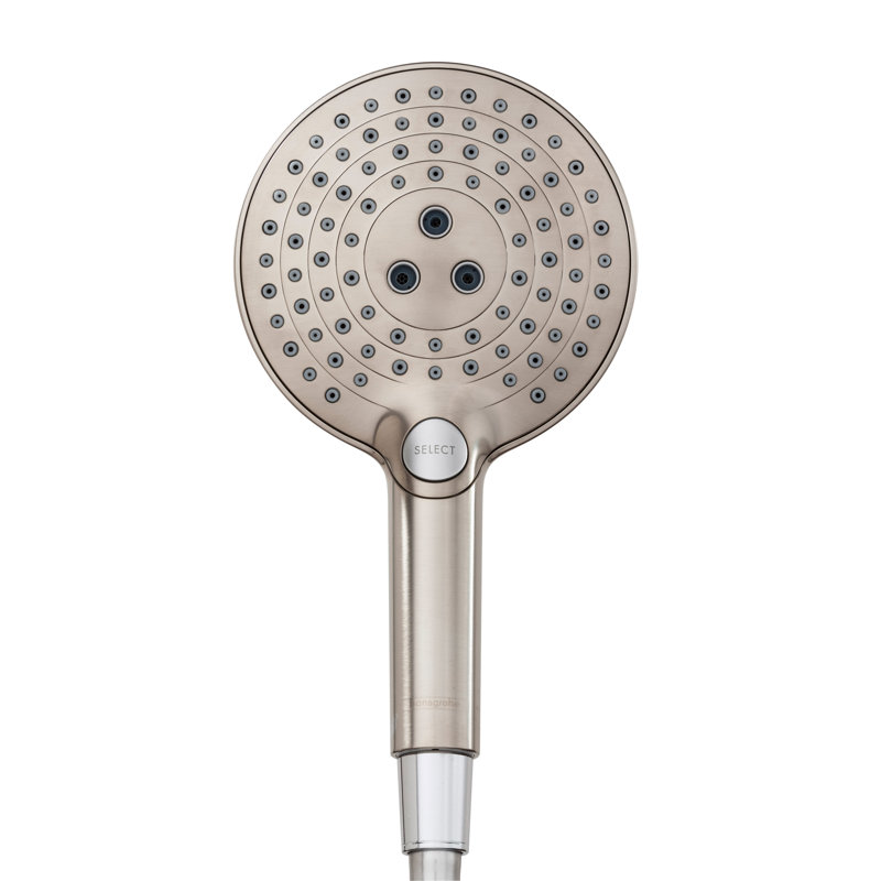 Raindance Shower Head Type with AirPower, Brushed Nickel, 2.5 GPM