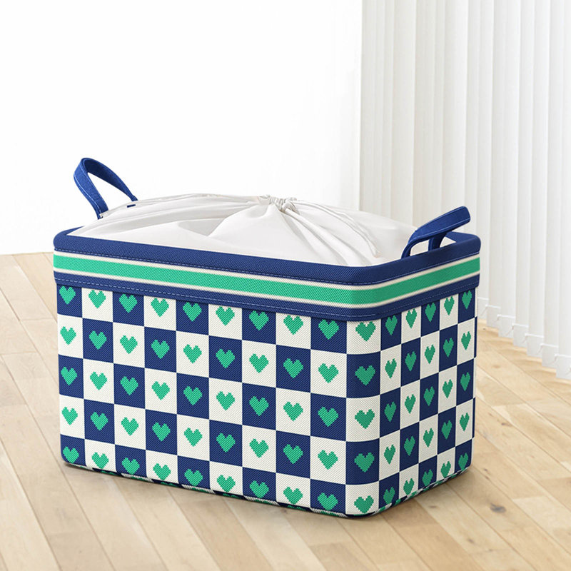 Clothes Storage Bags Large Capacity Clothes Storage Bins Foldable Closet Organizers Storage Containers With Handles Thick Fabric For Blanket Comforter
