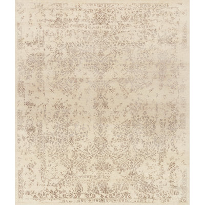 Hand Knotted Floral Indoor Rug